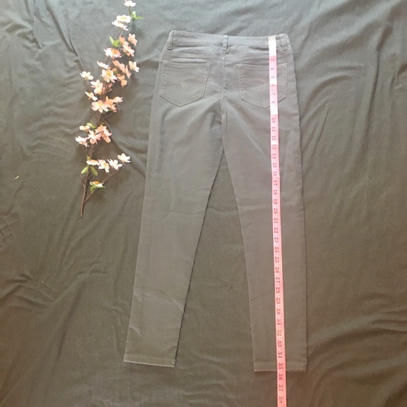 Justice MidRise Jegging Grey Size 14 - Picture 2 of 4